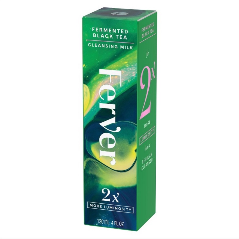 Ferver Fermented Black Tea Cleansing Milk
Face Cleanser - 4 fl oz